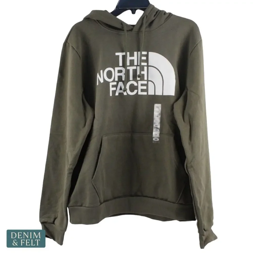 NEW The North Face Evo Half Dome Hoodie New Taupe Green Pullover‎ Streetwear MED